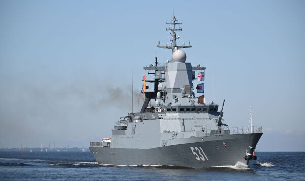 Корвет "Сообразительный" Балтийского флота ВМФ РФ 