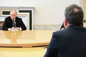 Встреча президента Владимира Путина и спецпосланника Стивена Уиткоффа
