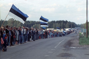 Акция "Балтийский путь" 23 августа 1989 года