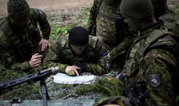 Эстонская разведка во время учений НАТО