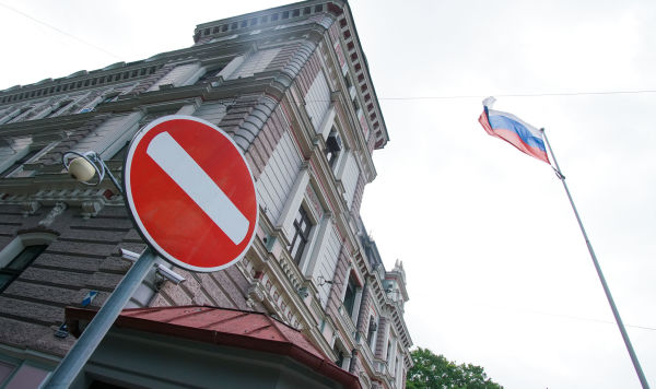 Здание посольства России в Риге