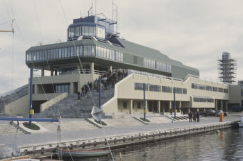 Олимпийский центр парусного спорта в Таллине. Здание яхт-клуба