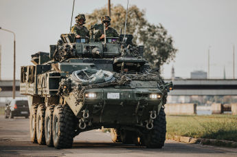 Военные учения Namejs 2020 в Риге