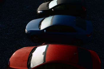 Машины на парковке