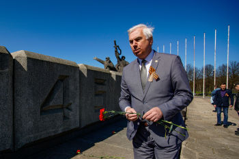 Латвийский историк Виктор Гущин