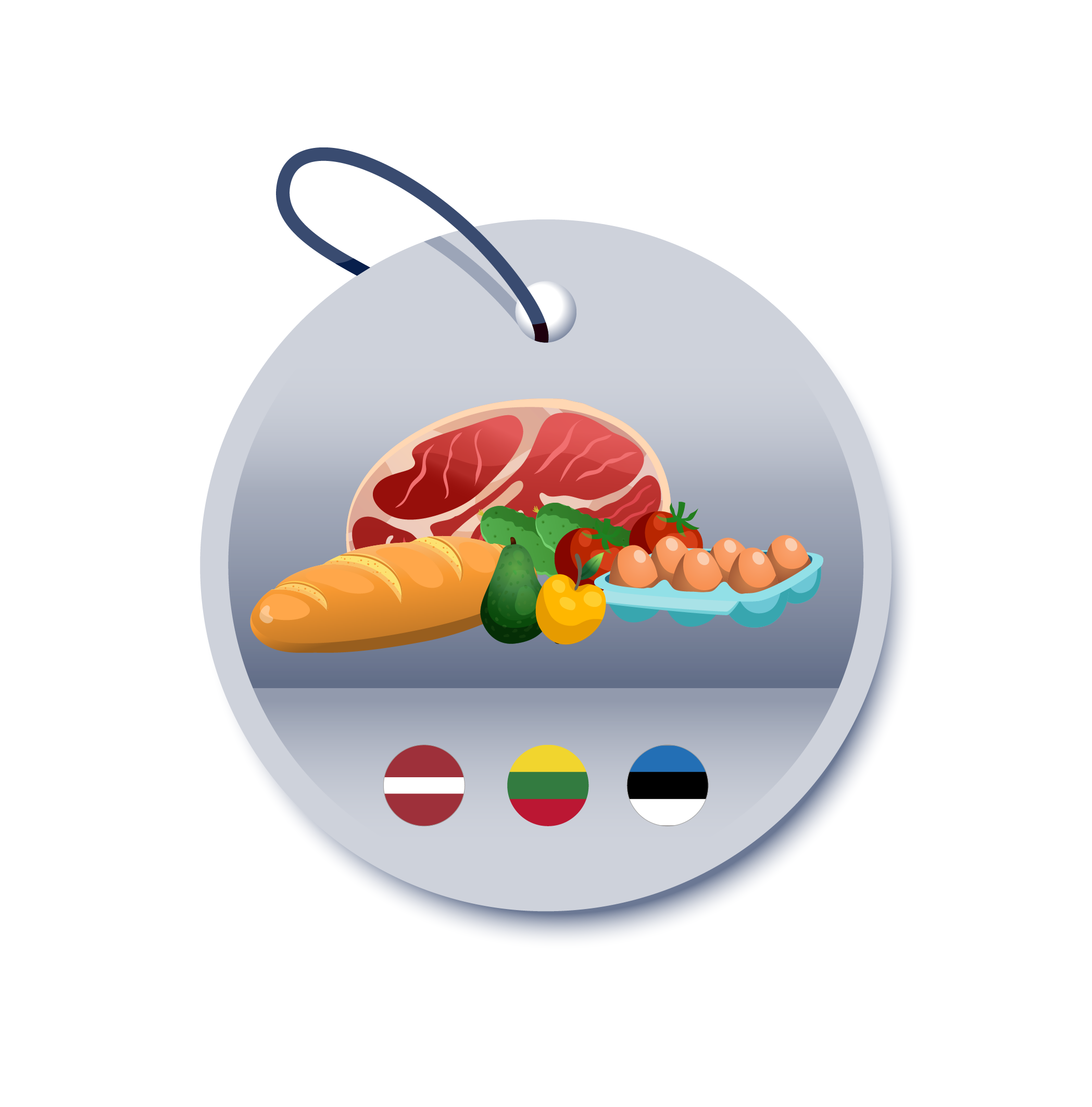 Как выросли цены на продукты питания в странах Балтии