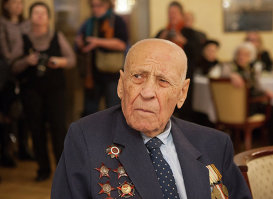 Торжественный прием, приуроченный к празднованию 75-й годовщины битвы под Москвой.