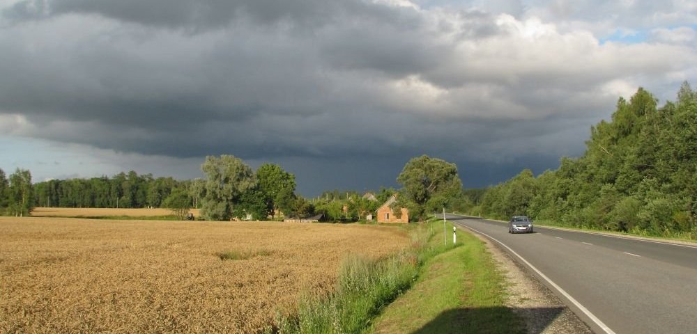 Дороги Латвии.