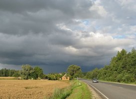 Дороги Латвии.