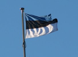 Флаг Эстонской Республики. 