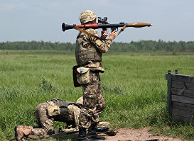Военнослужащий вооруженных сил Украины.