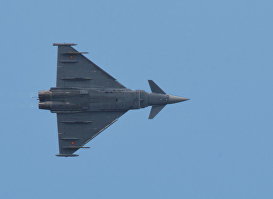 Истребитель Eurofighter Typhoon. Архивное фото
