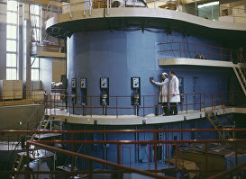 Атомный реактор в городе Саласпилсе под Ригой, 1985 год