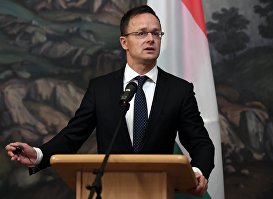 Глава МИД Венгрии Петер Сийярто