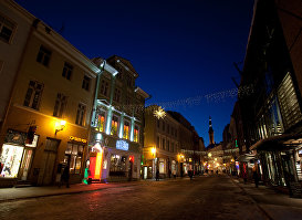 Таллин вечером