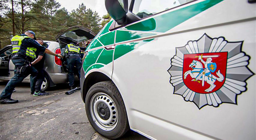 Литовская полиция, архивное фото