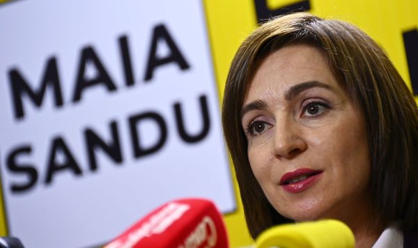 Экс-премьер Молдавии и лидер партии "Действие и солидарность" Майя Санду, победившая во втором туре на выборах президента Молдавии