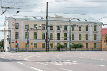Здание эстонской Полиции безопасности в Таллине
